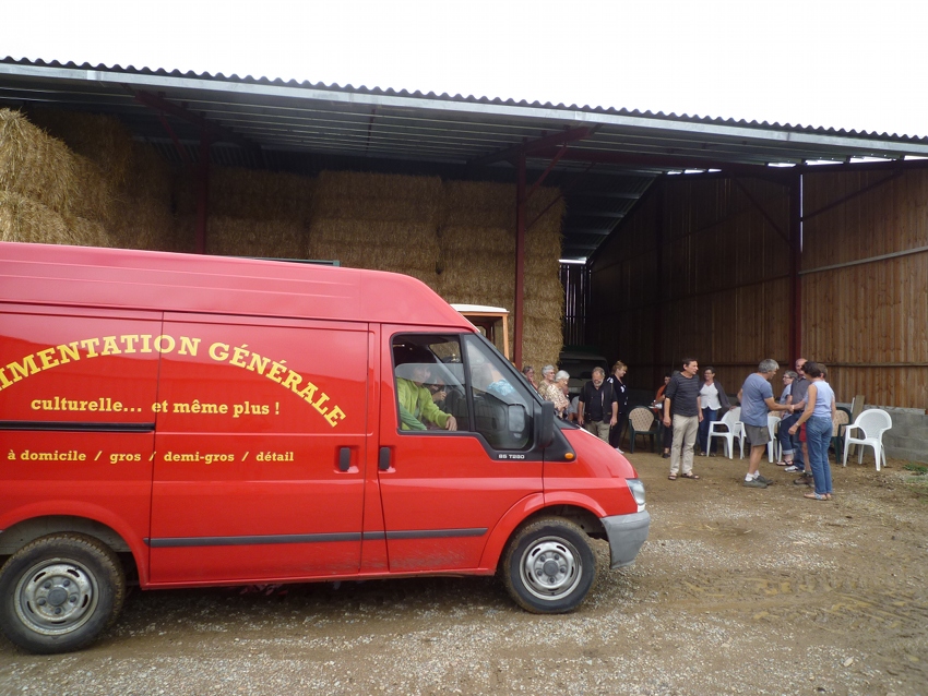 arrivee du camion