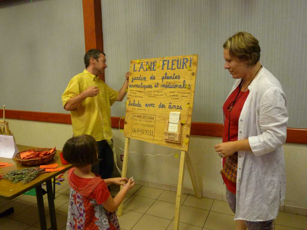 installation du stand de xavier decloux