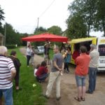 le camion dalimentation generale culturelle en tournee