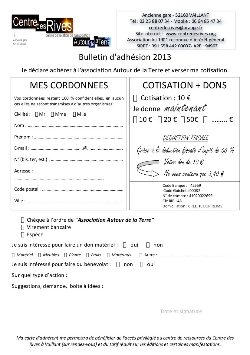 adhesion 2013